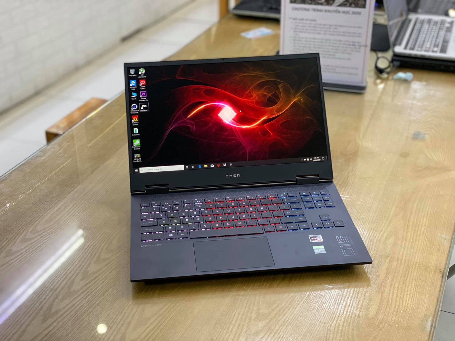 LAPTOP HP OMEN 15 EN0013DX 2020 R7 4800H 8Gb 512Gb 15 6 FHD IPS